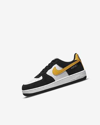 Nike Force 1 LV8 Negros Blancos Negros Azules | MX 4768